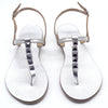 Ancientoo Silver T Strap Erato - Women Footwear